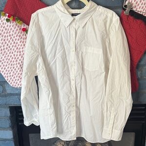 Lands' End Women’s White Shirt